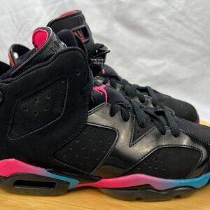JORDAN 6 RETRO GS 'PINK FLASH 2012 Size 5.5Y Used 543390-050